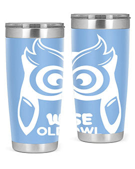 Owl Lover Wise Old Owl A TurtleRabbit 13#- owl- Tumblers