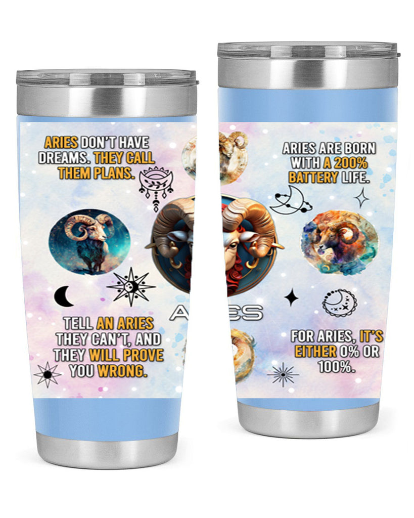 StraightAries 469#- zodiac- Tumbler