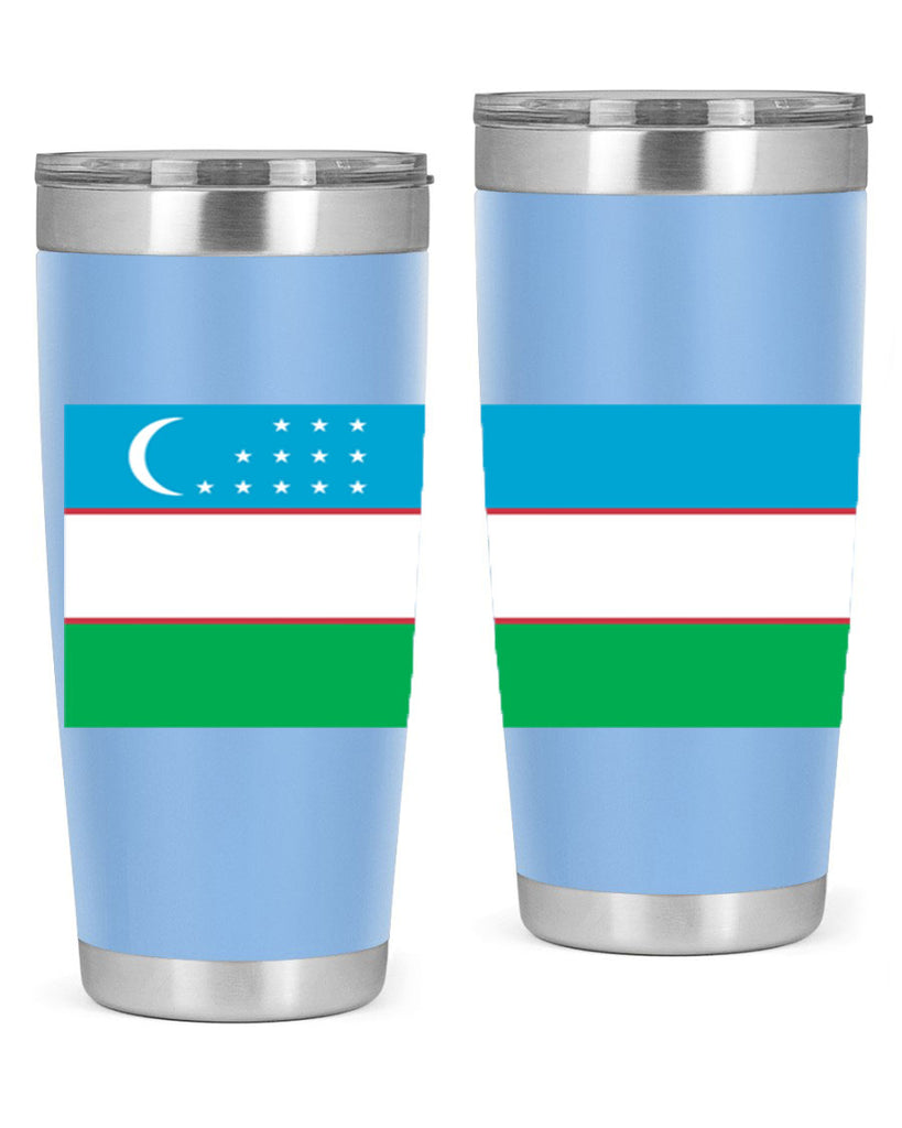 Uzbekistan 8#- world flags- Tumbler