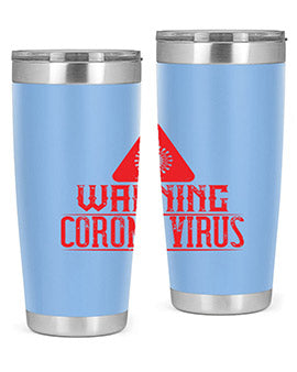 Warning corona virus one Style 18#- corona virus- Tumbler