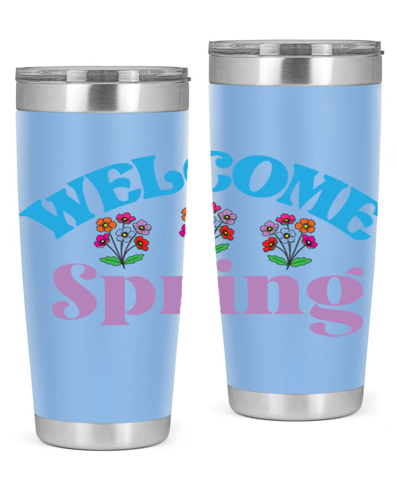 Welcome Spring  600#- spring- Tumbler
