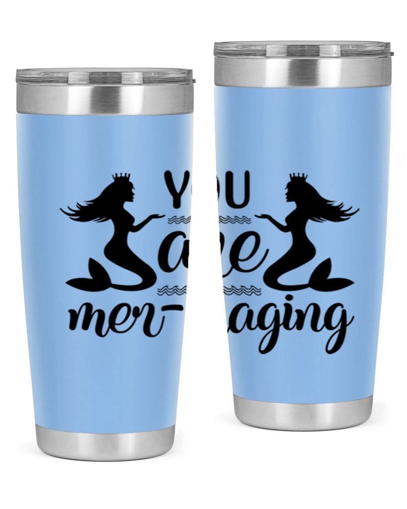You are mermaging design 686#- mermaid- Tumbler