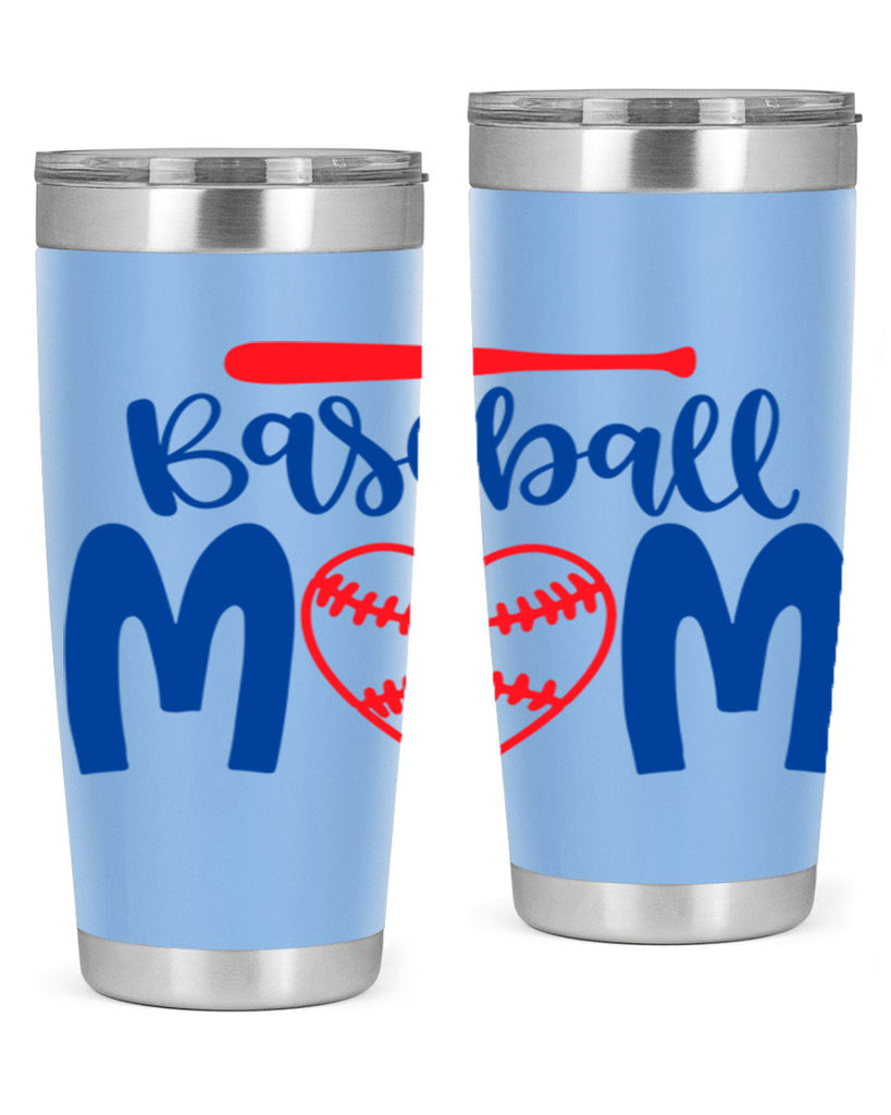 baseball mom 2077#- baseball- Tumbler