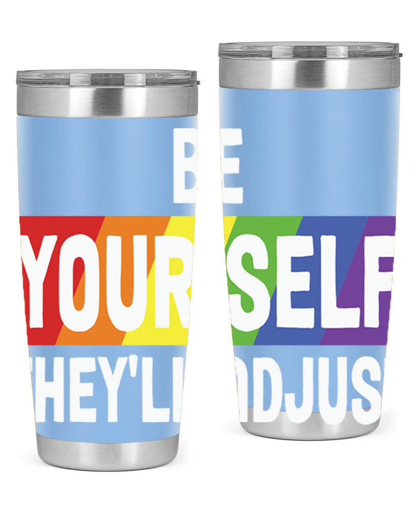 be yourself theyll adjust rainbow lgbt 160#- lgbt- Tumbler