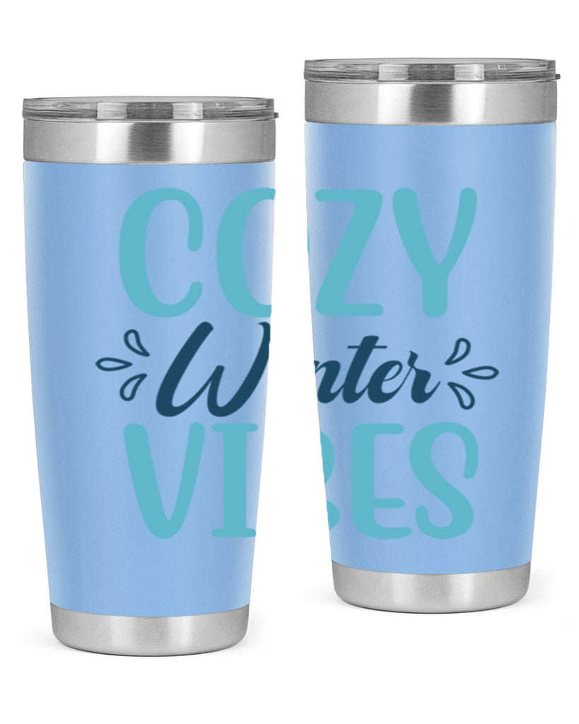 cozy winter vibes 65#- winter- Tumbler