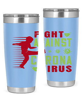 fight against corona virus Style 41#- corona virus- Tumbler