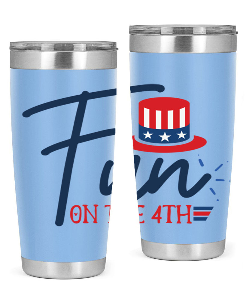 fun on the th Style 18#- Fourt Of July- Tumbler