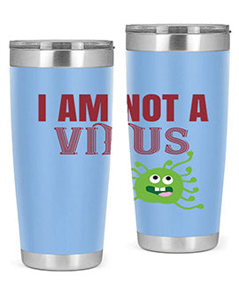 i am not a virus Style 36#- corona virus- Tumbler