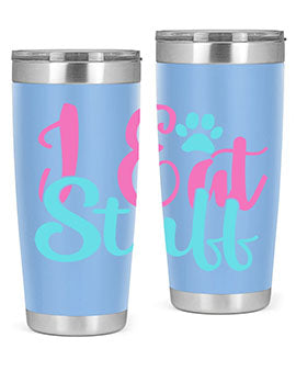 i eat stuff Style 82#- dog- Tumbler