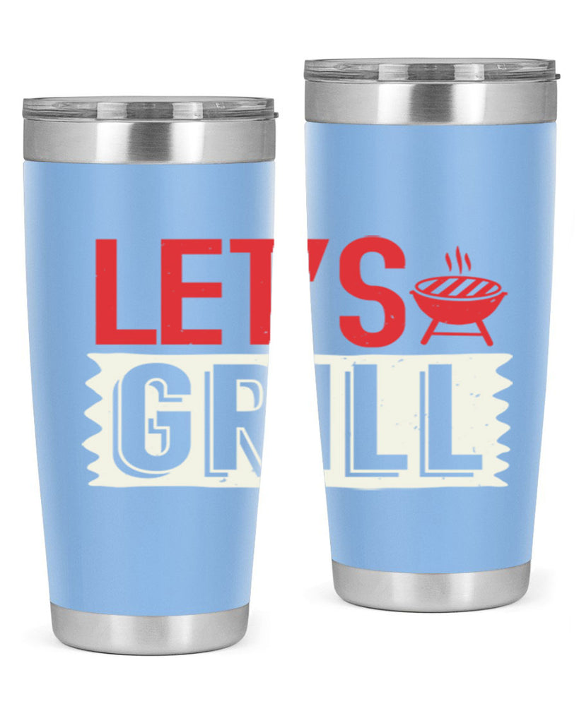 lets grill 25#- bbq- Tumbler