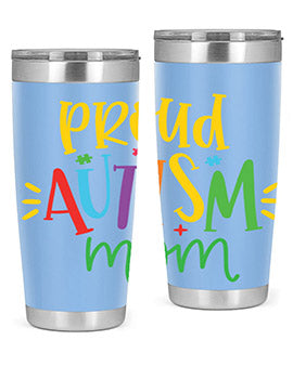 proud autism mom Style 35#- autism- Tumbler