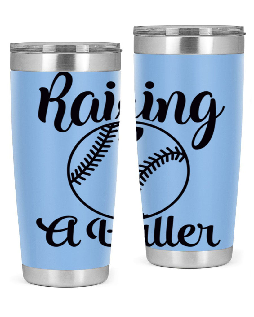 raising a baller 2277#- softball- Tumbler