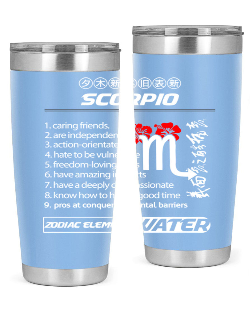 scorpio 456#- zodiac- Tumbler