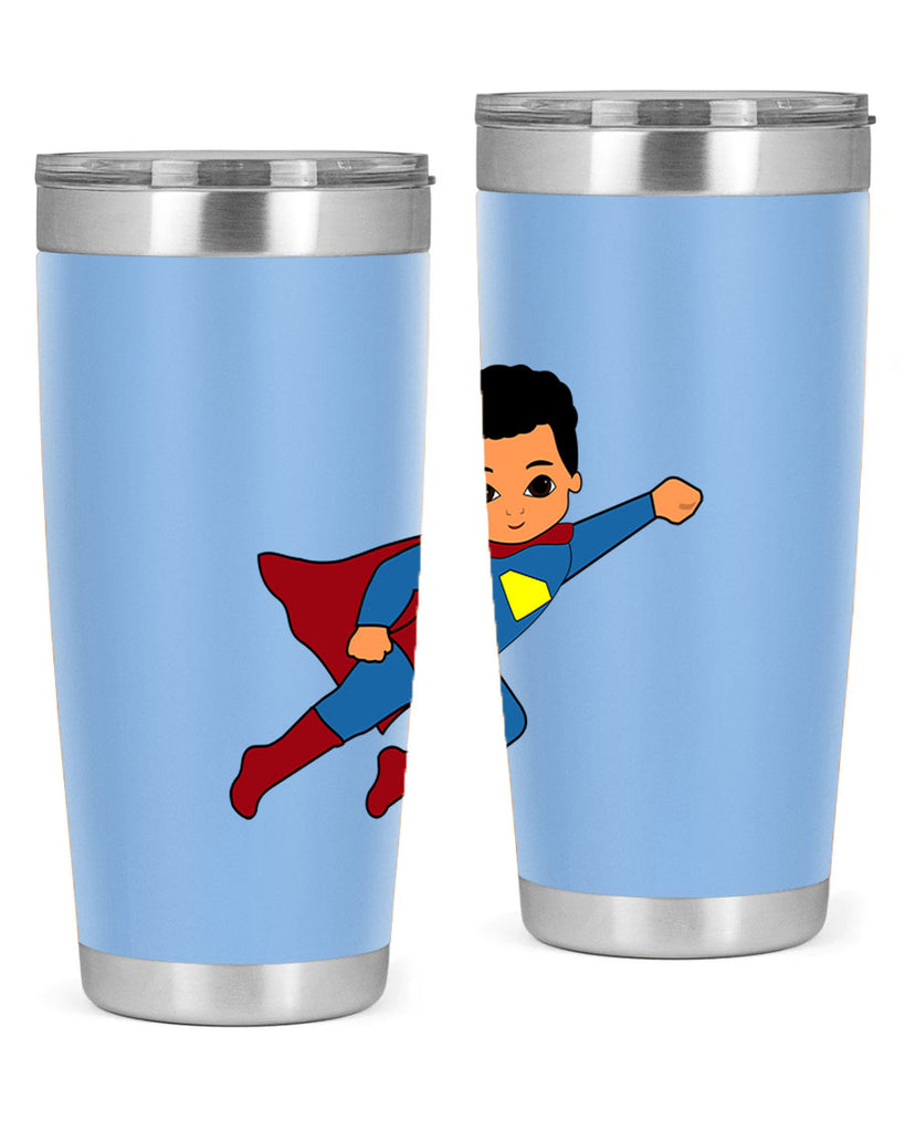 super kid 15#- black men - boys- tumbler