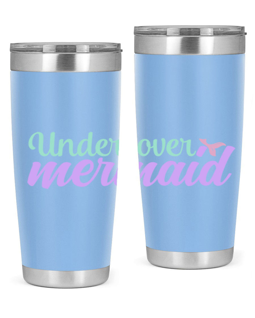 undercover mermaid 8#- mermaid- Tumbler