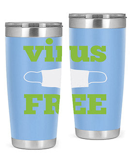 virus free Style 20#- corona virus- Tumbler