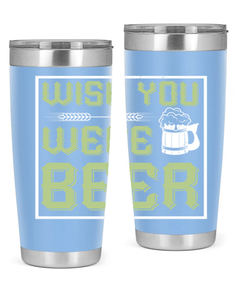 wish you were beer 2#- beer- Tumbler