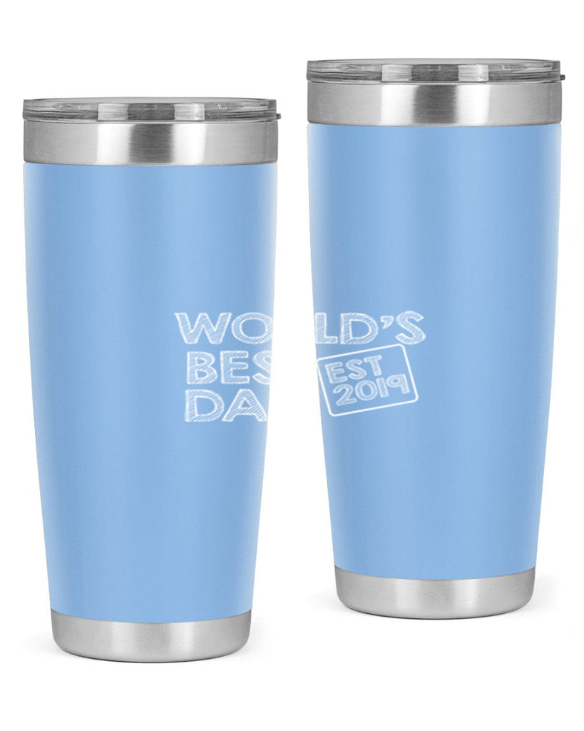 world is best dad est p 61#- dad- Tumbler