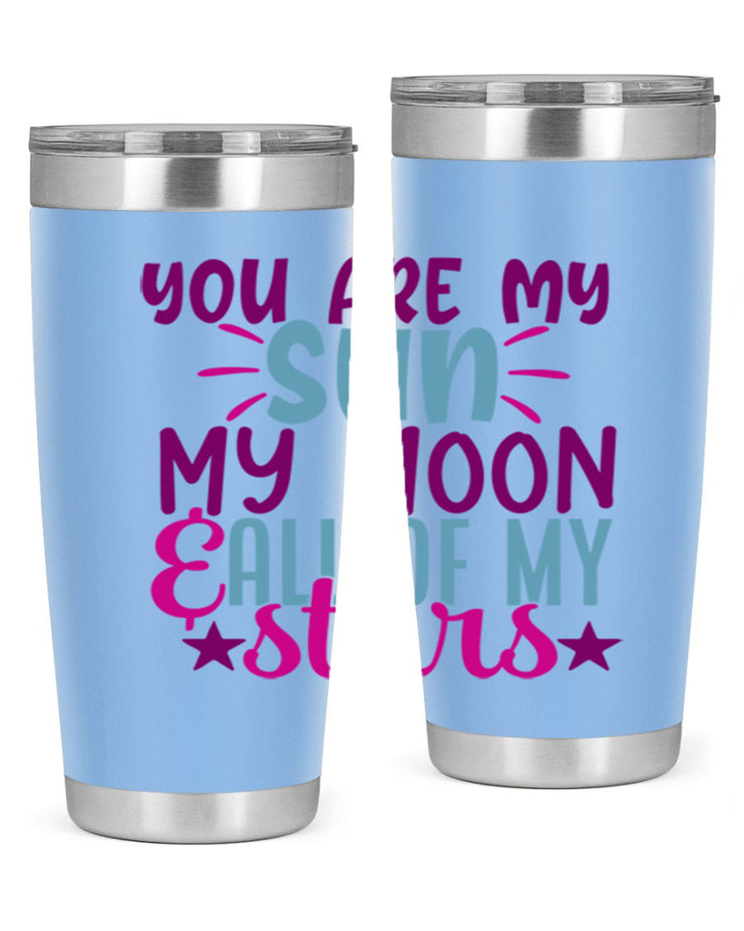 you are my sun my moon all of my stars 5#- family- Tumbler