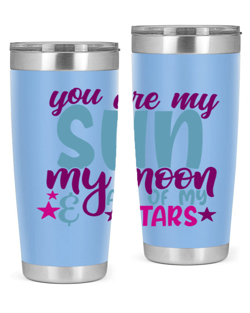 you are my sun my moon all of my stars 6#- family- Tumbler
