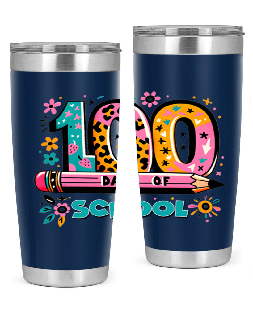 100 days of school lighting 32#- 100 days of school- Tumbler