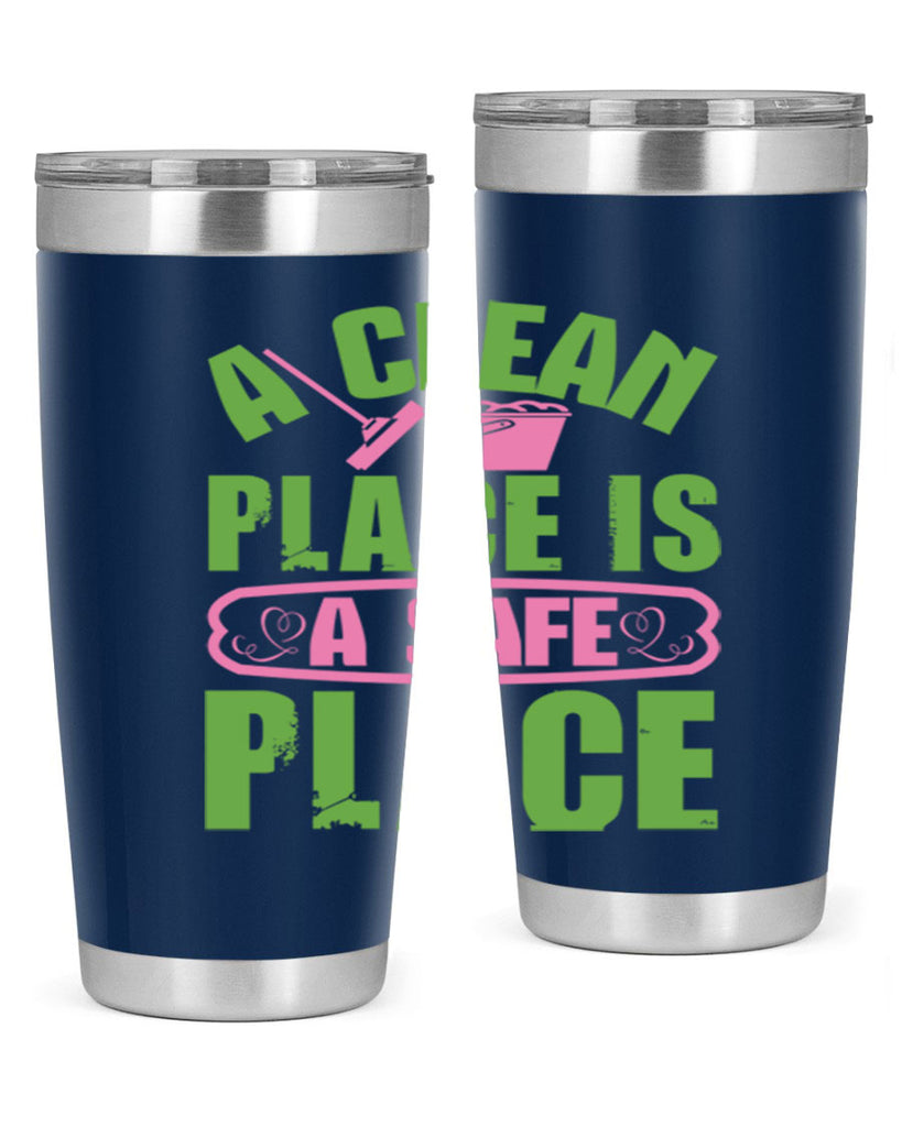 A clean place is a safe place Style 50#- cleaner- Cotton Tank