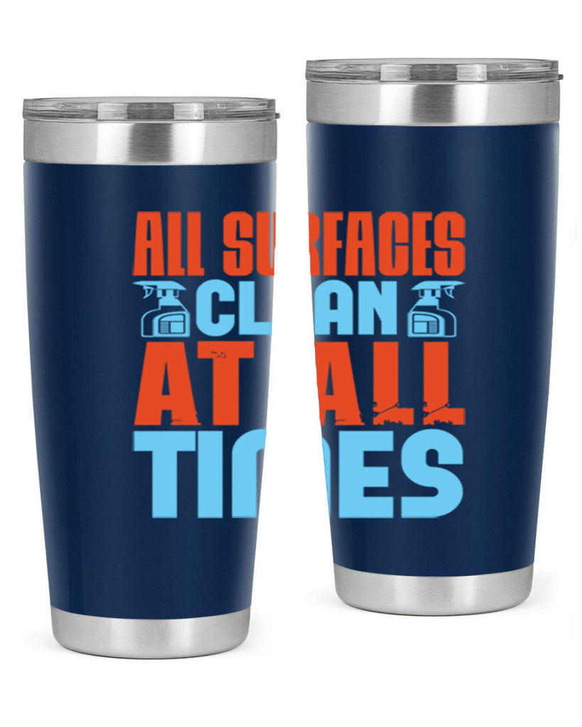 All surfaces clean at all times Style 2#- cleaner- tumbler