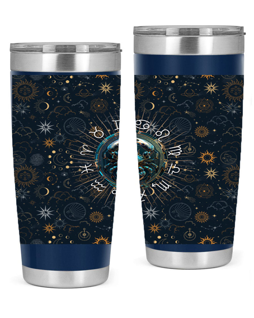 Cancer Straight 146#- zodiac- Tumbler