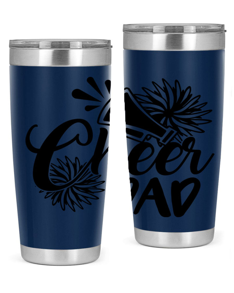 Cheer dad 1391#- cheer- Tumbler