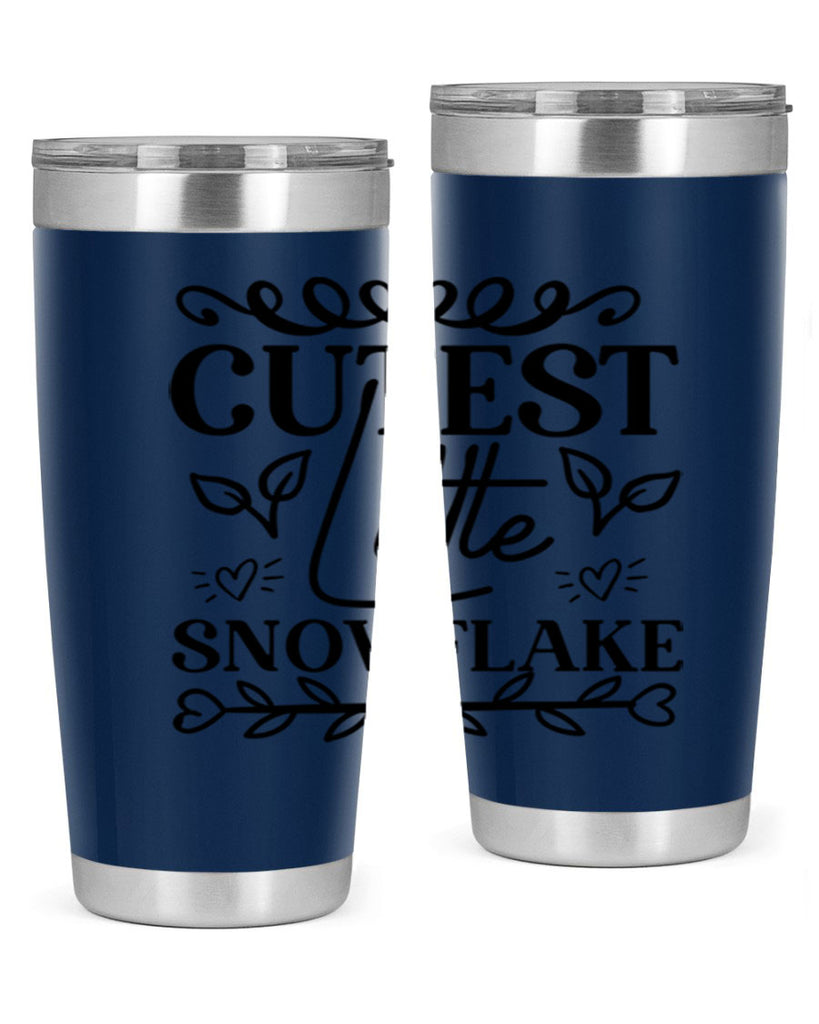Cutest Little Snowflake 88#- winter- Tumbler