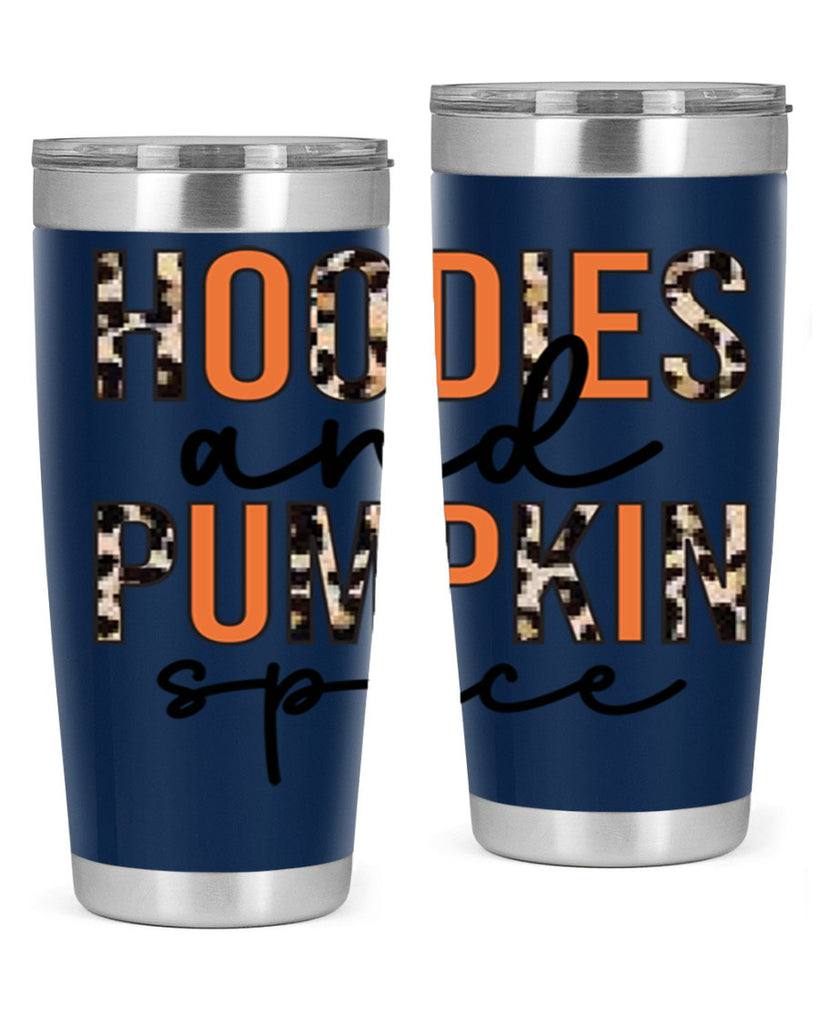 Hoodies and pumpkin spice 317#- fall- Tumbler