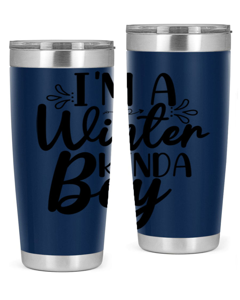 Im A Winter Kinda Boy 238#- winter- Tumbler