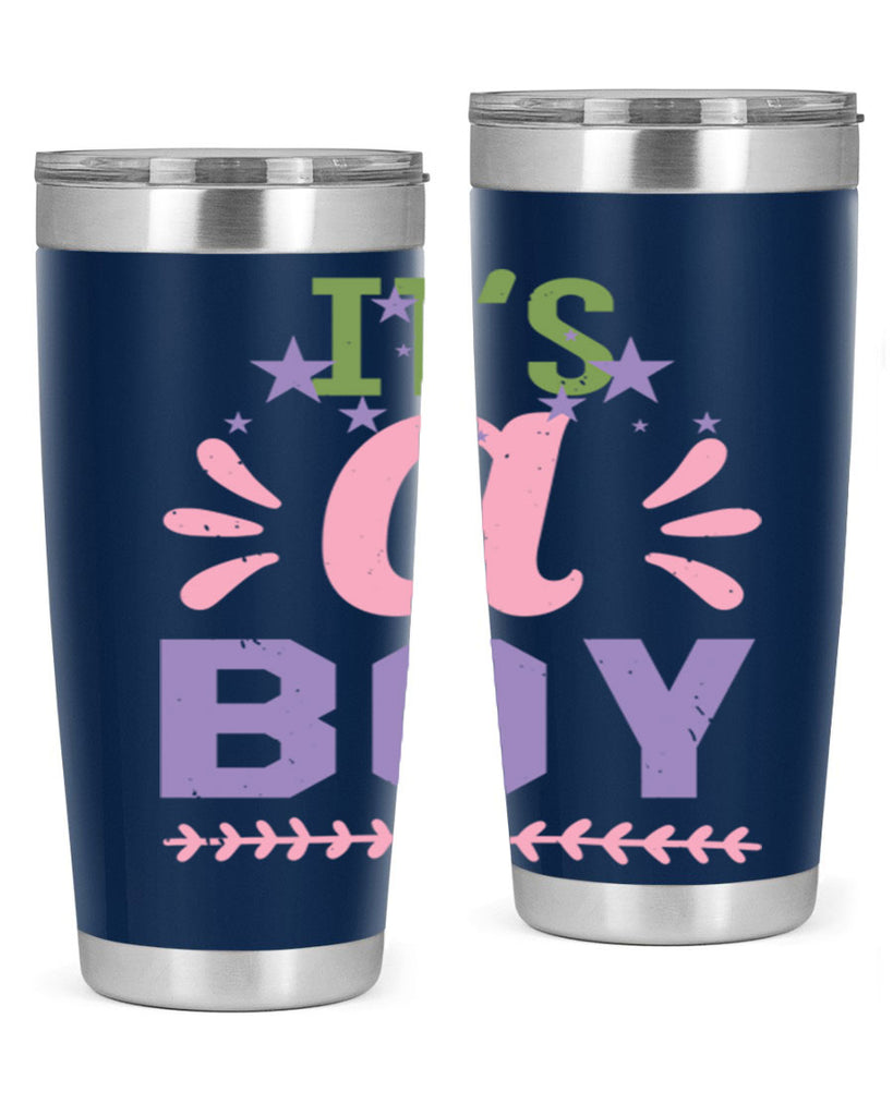 Its a boy Style 33#- baby shower- tumbler