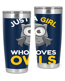 Just a Boy Who Loves A TurtleRabbit 11#- owl- Tumblers