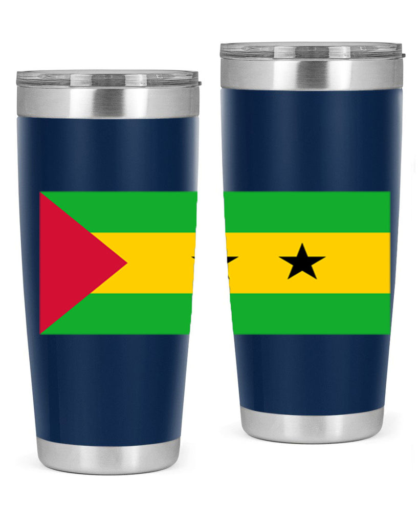 Sao Tome and Principe 47#- world flags- Tumbler