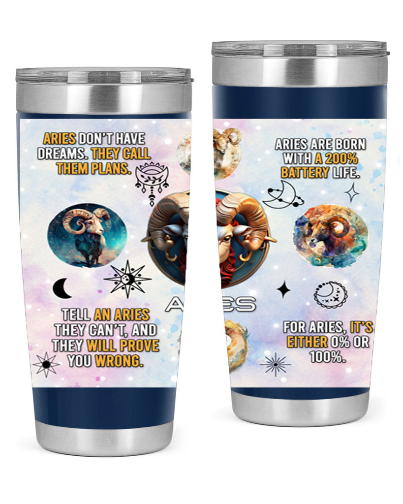 StraightAries 469#- zodiac- Tumbler