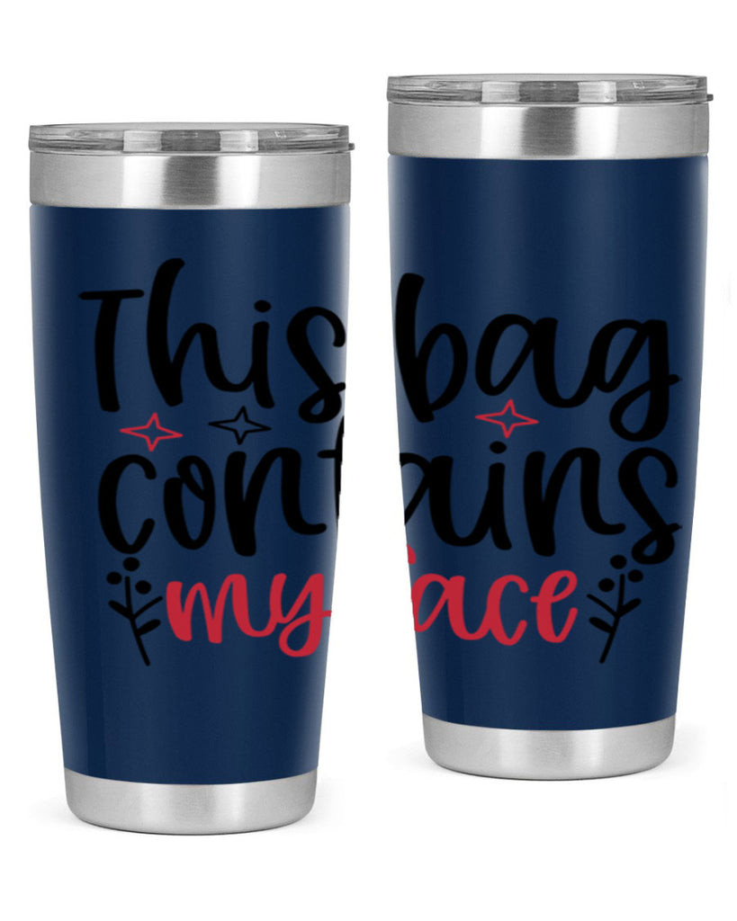 This bag contains my face Design Style 216#- make up- Tumbler