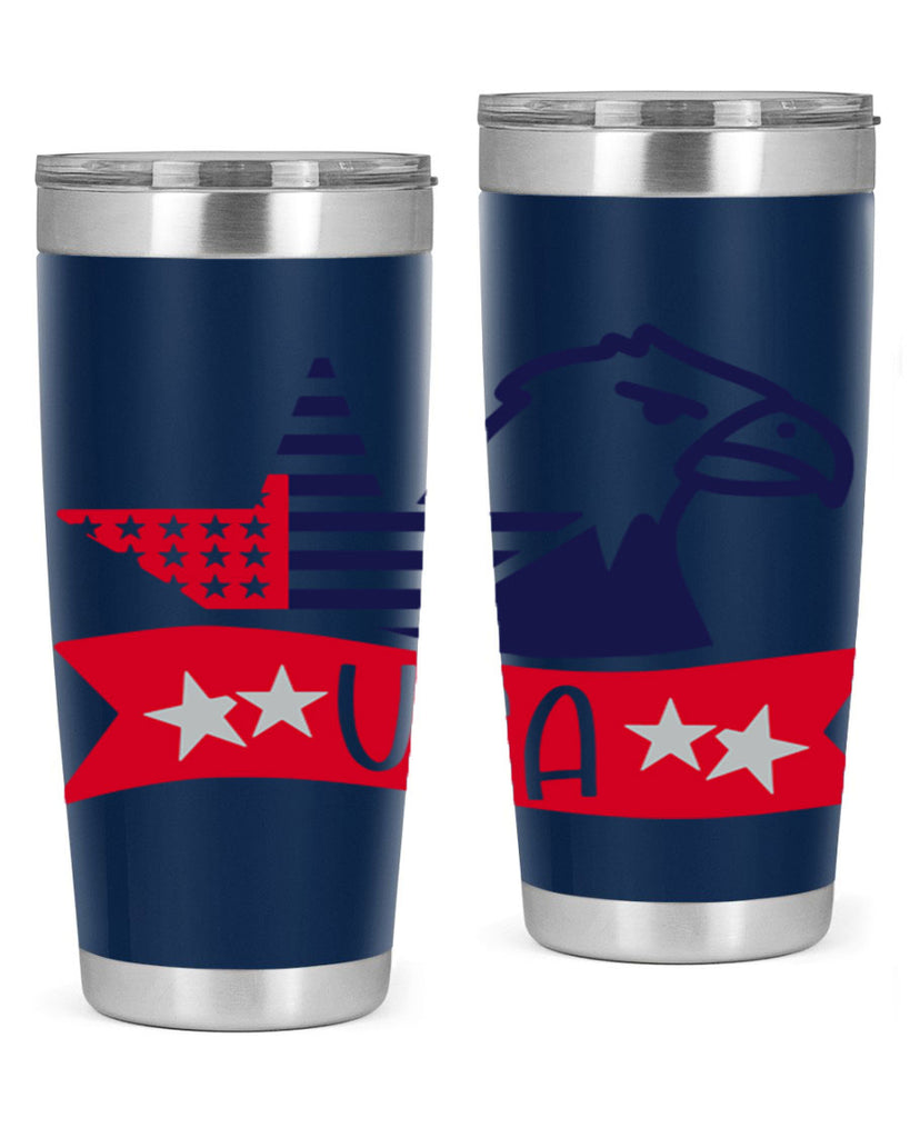 USA Style 182#- Fourt Of July- Tumbler