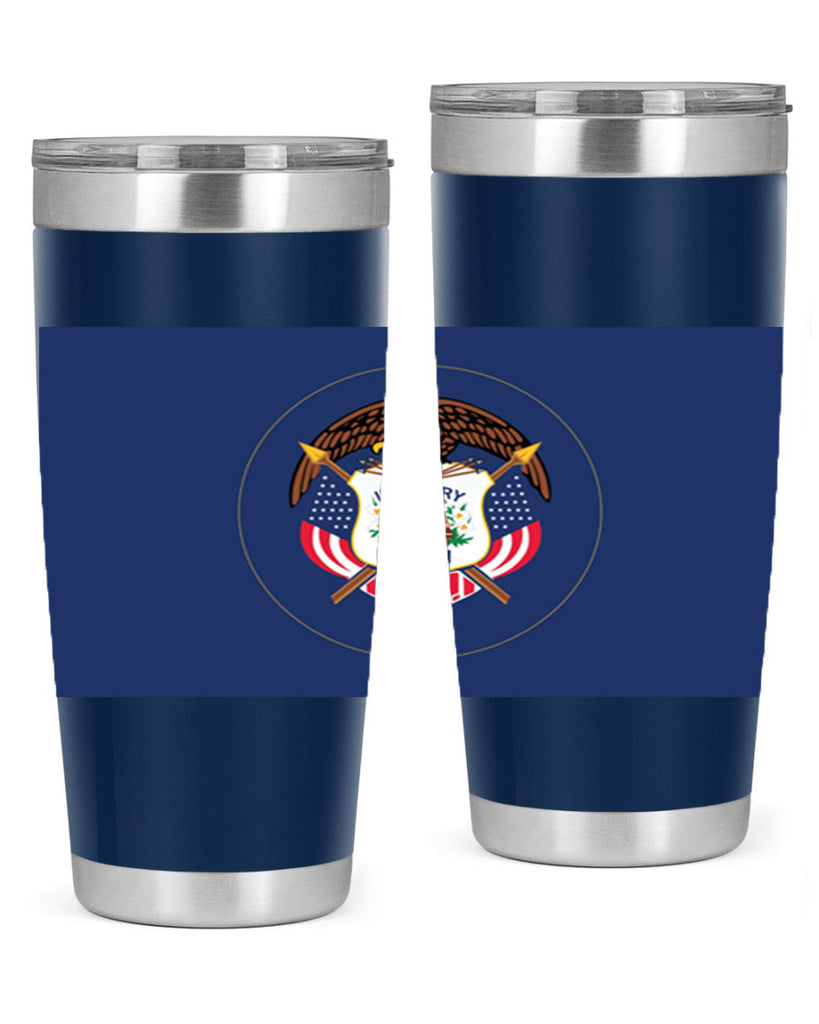 Utah 8#- Us Flags- Tumbler