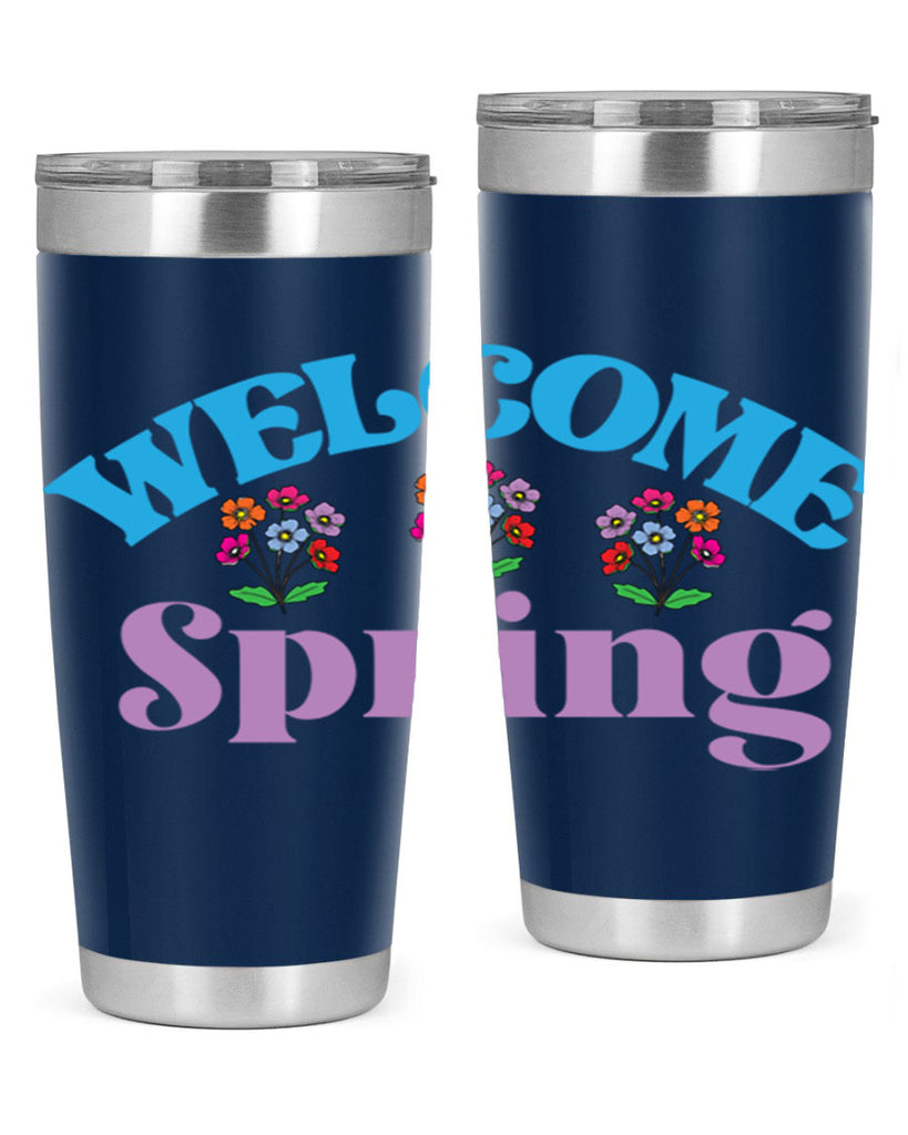 Welcome Spring  600#- spring- Tumbler