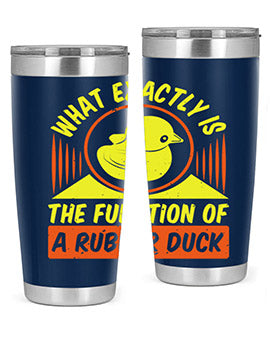 What exactly is the function of a rubber duck Style 10#- duck- Tumbler