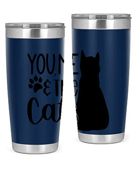 You Me The Cat Style 110#- cat- Tumbler