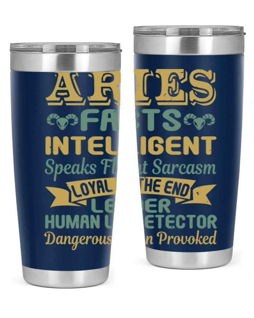 aries 123#- zodiac- Tumbler