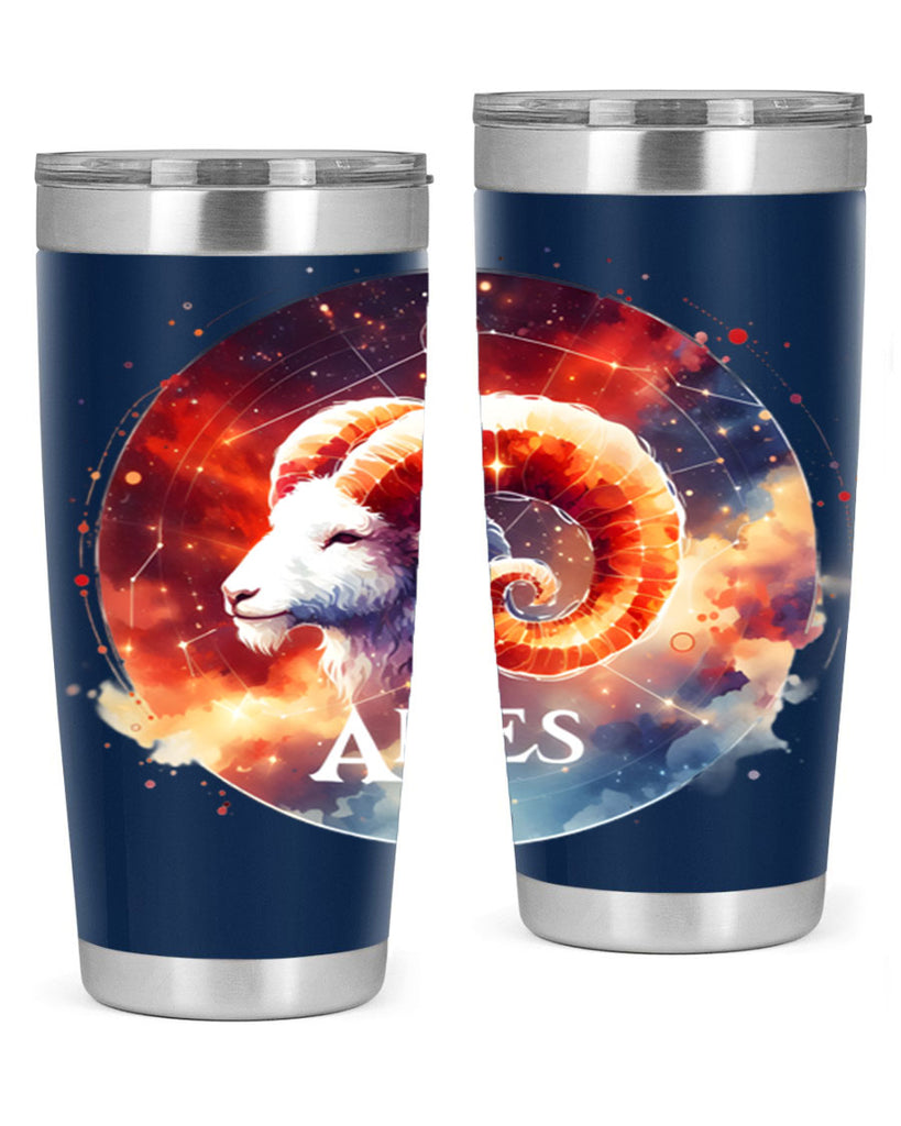 aries 128#- zodiac- Tumbler
