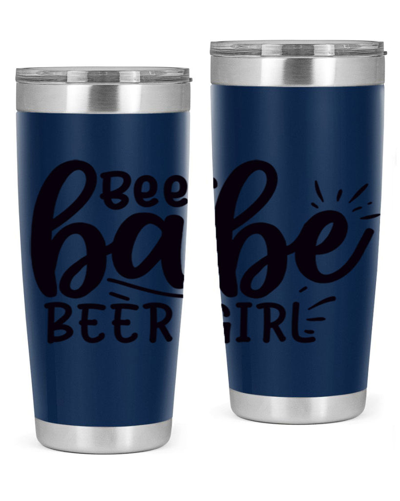 beer babe beer girl 136#- beer- Tumbler
