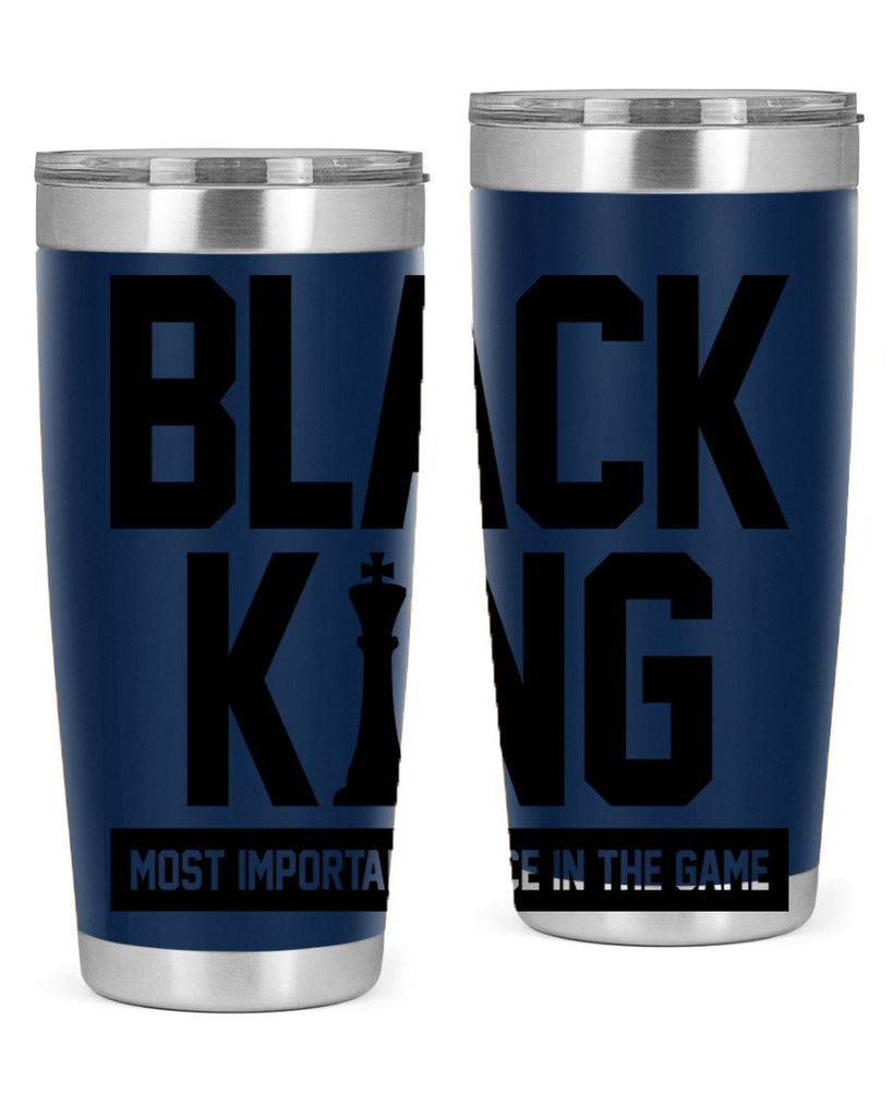 black king 199#- black words phrases- Cotton Tank