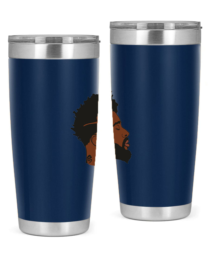 black man 30#- black men - boys- tumbler