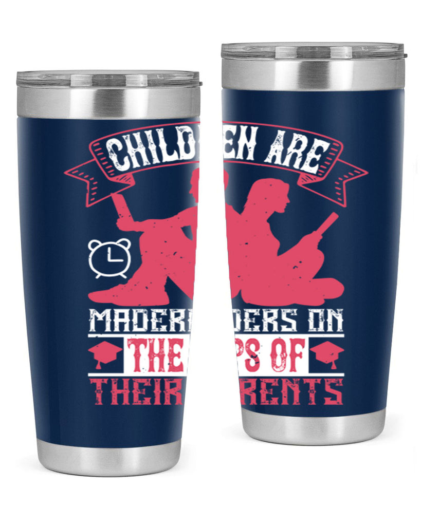 children are made readers on the laps of their parents 73#- reading- Tumbler