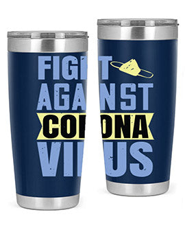 fight against corona virus Style 42#- corona virus- Tumbler