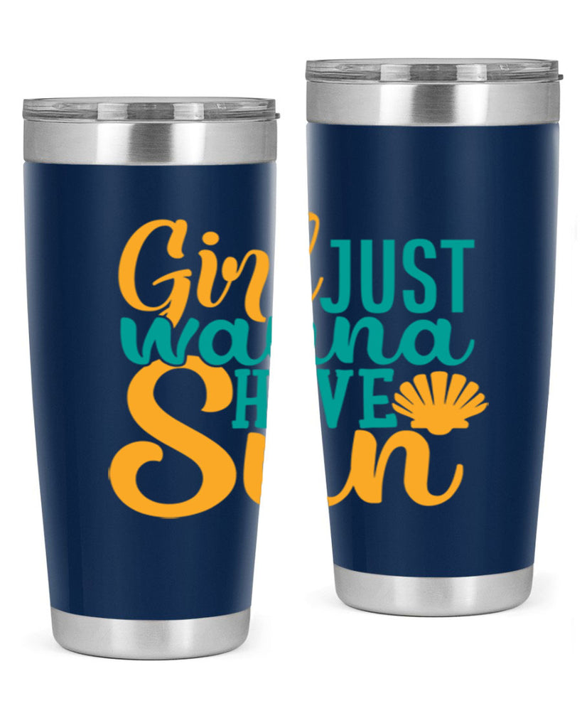 girls just wanna have sun Style 101#- summer- Tumbler